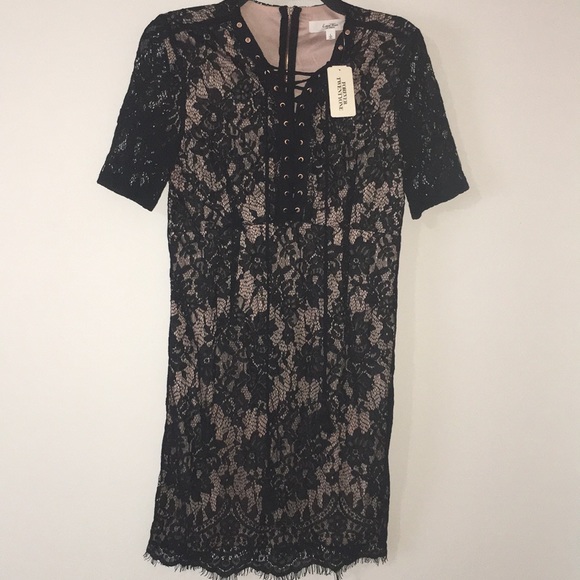 ‼️BLACK LACE DRESS⚫️👗‼️ - Picture 4 of 5